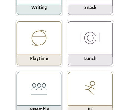 Visual Timetable Printable, Now and Next Board, SEND Autism Visual Schedule Cards for EYFS Classroom and Home Routine, UK Download