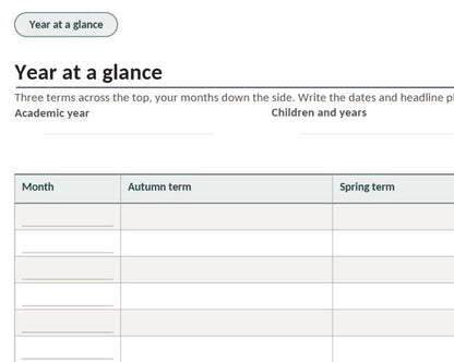 45-pages of Home Education Planner Bundle, Attendance Log, Progress Tracker (Digital Download)