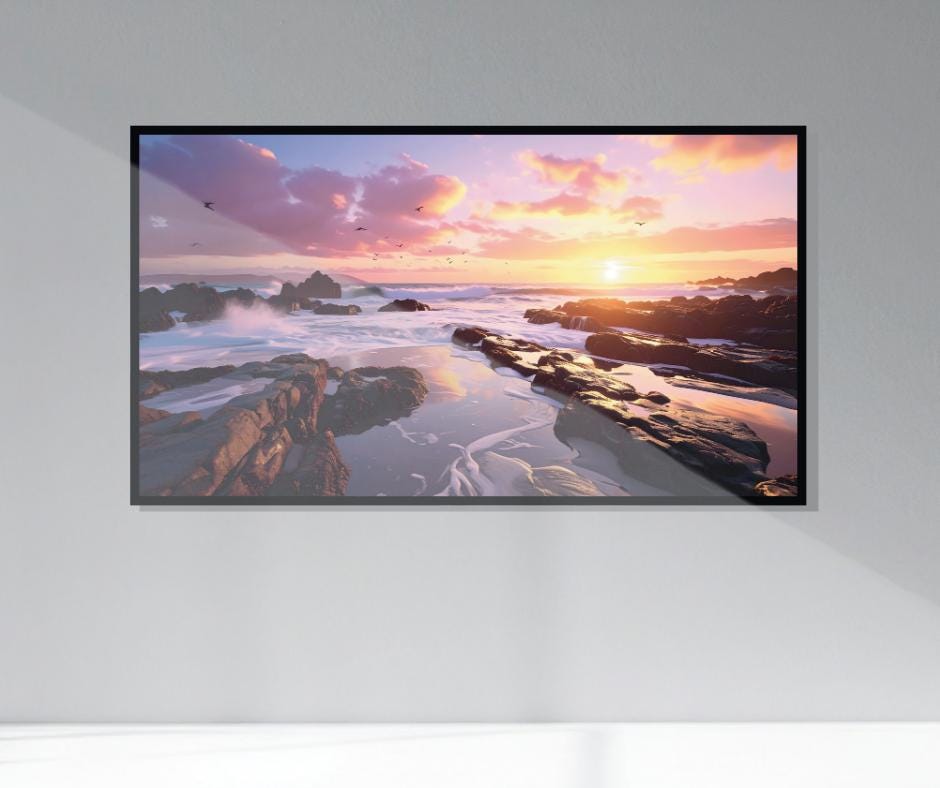 122cm * 61cm - Sea Water Landscape Nature Photography - 4k HQ - Ready to Print