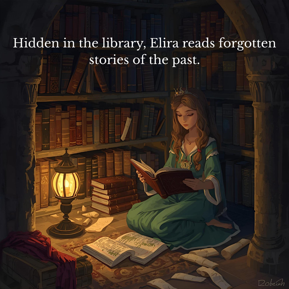 Children's Story Book Elira and the Shining Night
