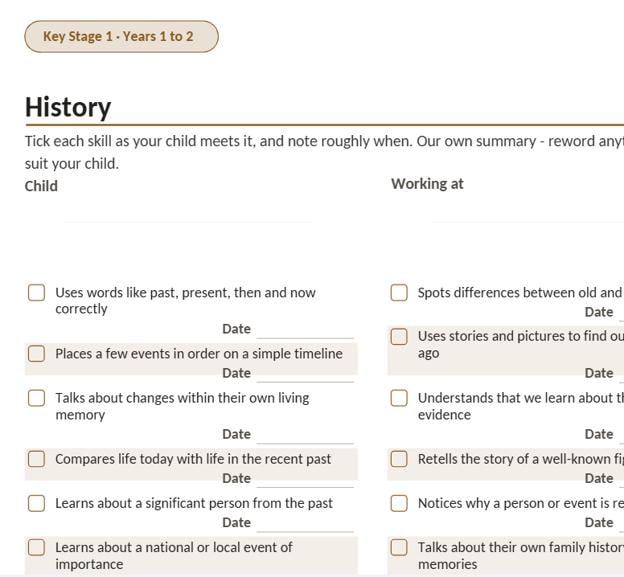 30 page Home Education Curriculum Checklist UK, Subject Coverage Tracker Printable, KS1 KS2 Home School Planning Bundle, Instant Download
