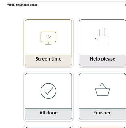 Visual Timetable Printable, Now and Next Board, SEND Autism Visual Schedule Cards for EYFS Classroom and Home Routine, UK Download