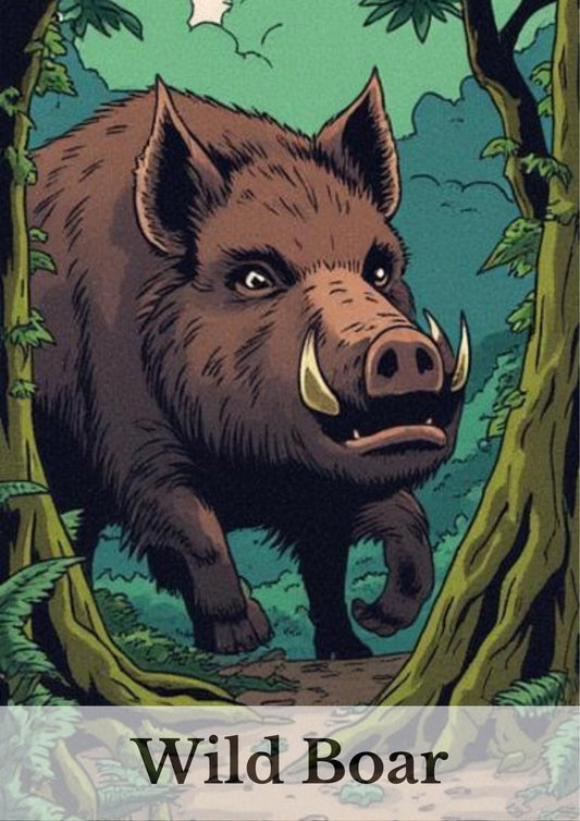 100 Page - Wild Animals Picture + Colouring Book for Kids Fun Activity